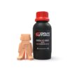 500ml Dental LCD Series Resina Impressão 3D LCD e DLP UV (385 - 420nm) Gypsum Peach - FORMFUTURA 1