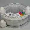 Smartfil PLA ANTIBACTERIAL Snow M 750g (Antibacteriano) Branco Neve - Smart Materials 3D - Image 2