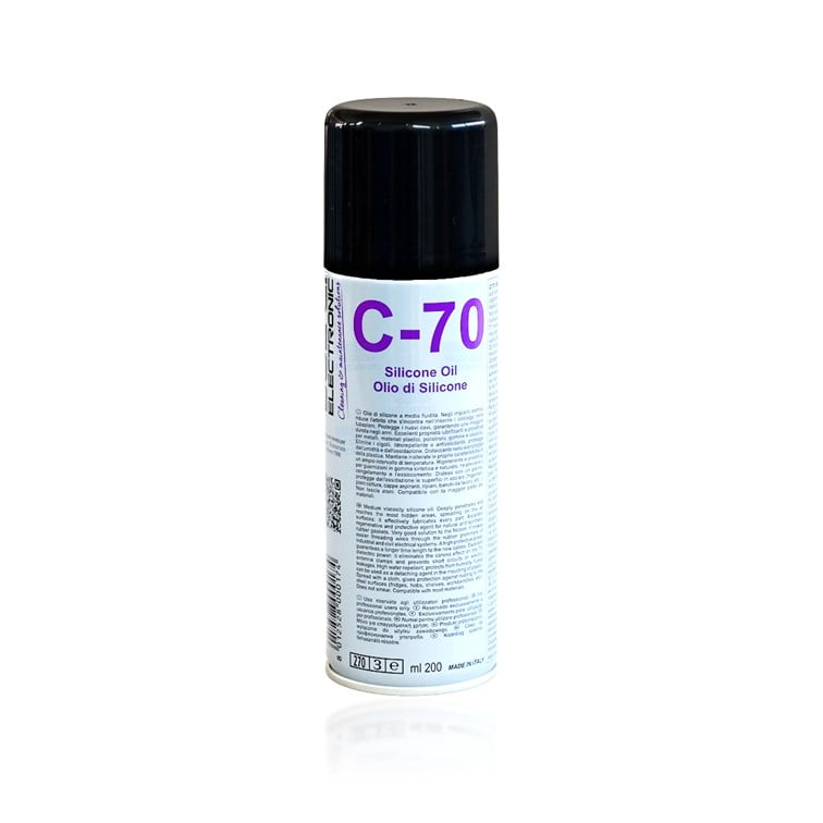 C70 C-70 Spray Olio di silicone 200ml Due-Ci Due-Ci
