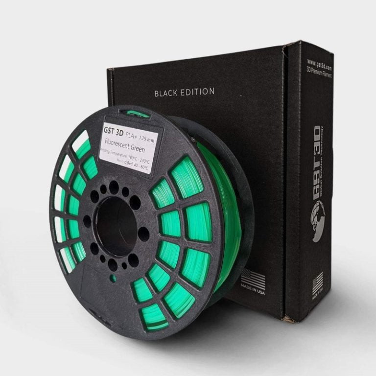 PLA+ 1kg Fluor Green - GST3D - Image 4