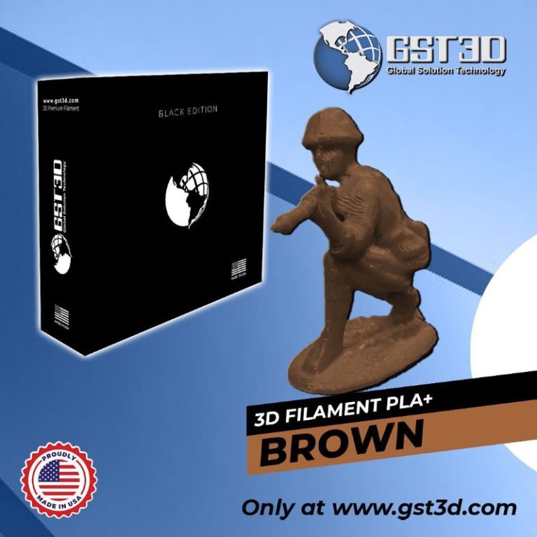 PLA+ 1kg Brown - GST3D - Image 6