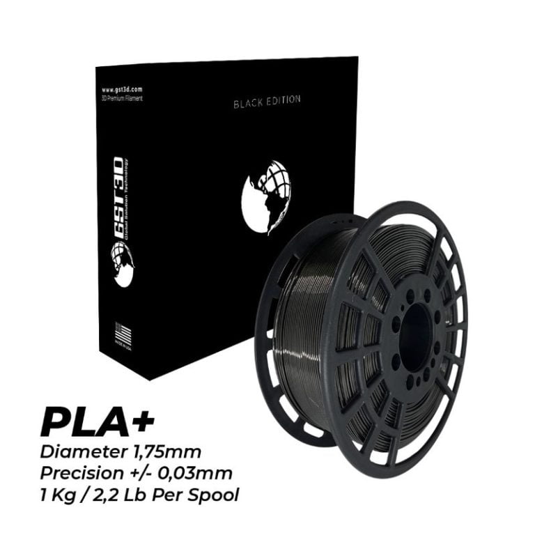 PLA+ 1kg Black - GST3D - Image 3