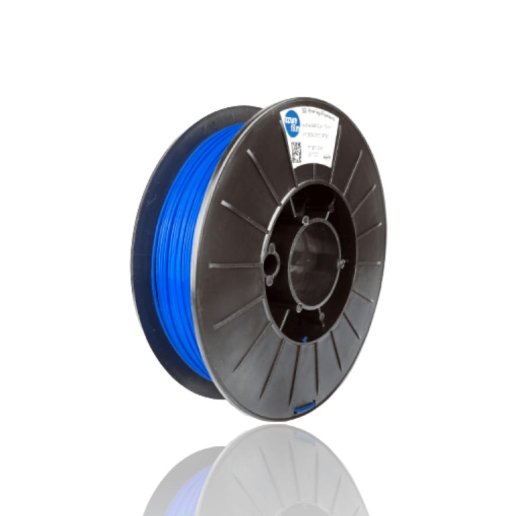 TPU 300g Flexible Filament Hardness 98A Blue - Azurefilm - Image 2