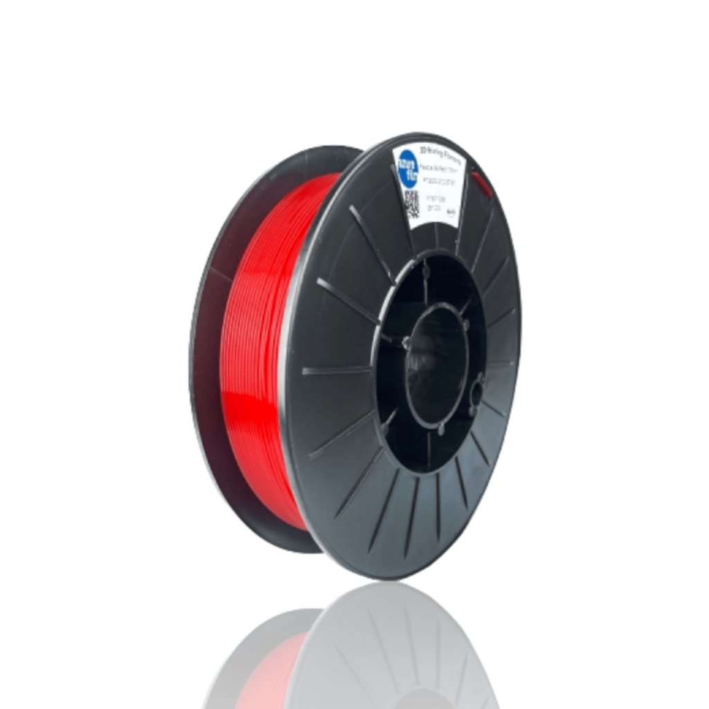 TPU 300g Flexible Filament Hardness 98A Red - Azurefilm - Image 2
