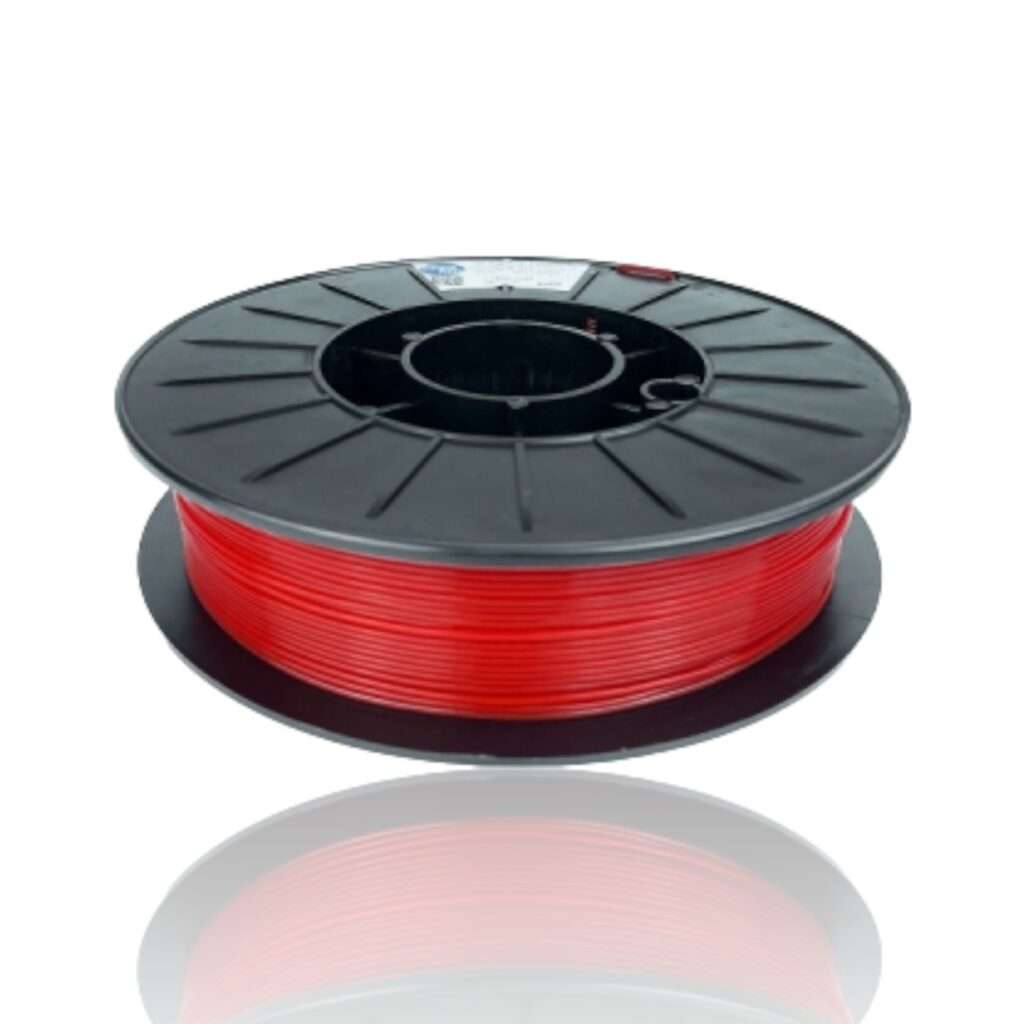 TPU 300g Flexible Filament Hardness 98A Red - Azurefilm