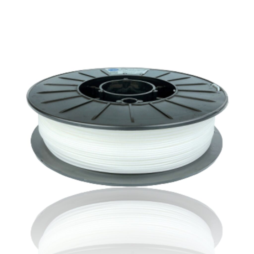 TPU 300g Flexible Filament Hardness 98A White - Azurefilm