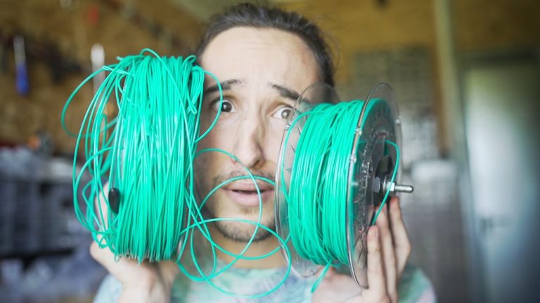 Cruzamento e nós em filamentos 3D