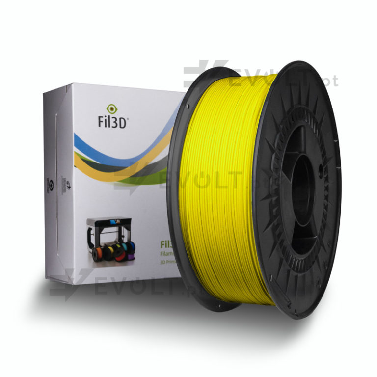 PETG FIL3D 1kg Amarelo RAL 1018 - Tucab