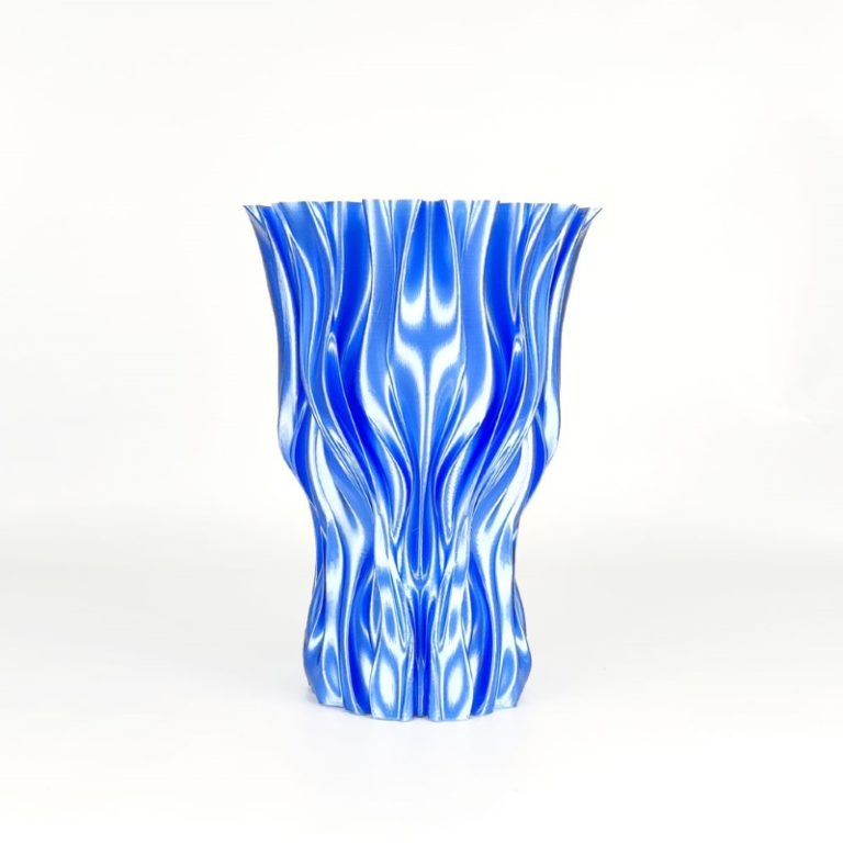 PLA 10m (AMOSTRA) Silk Ocean Blue - Azurefilm - Image 4