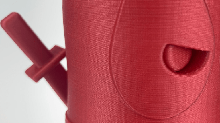 FIBERSATIN PLA 10M (AMOSTRA) Red - Fiberlogy - Image 4