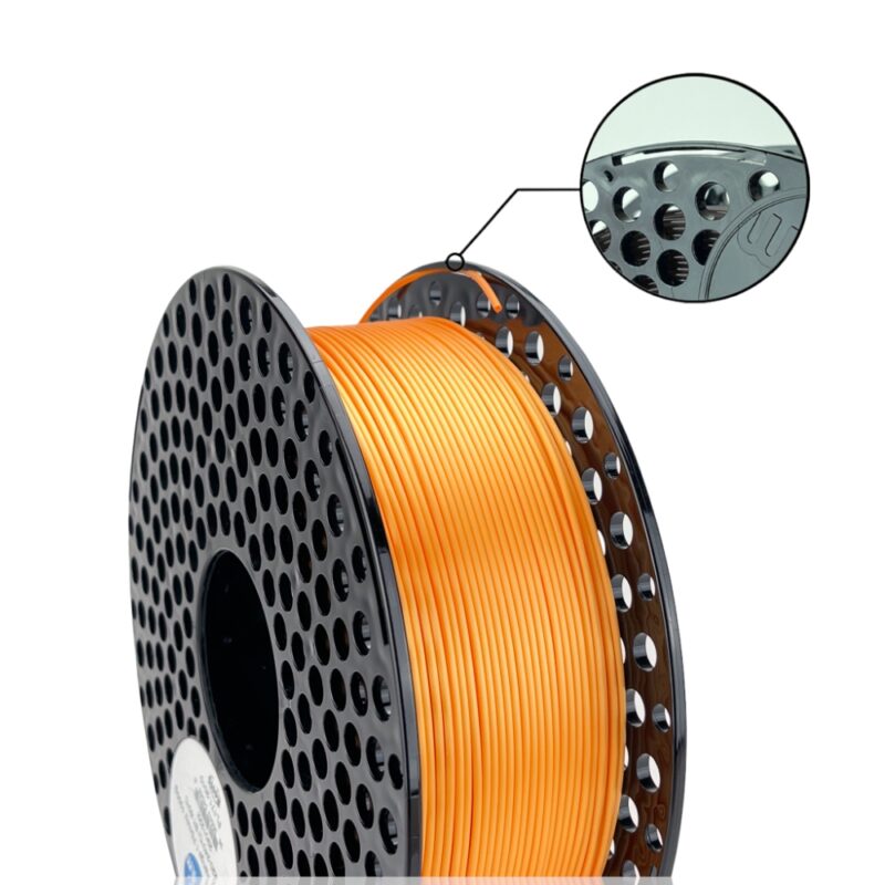 pla filament evolt portugal espana filamento impressao 3d silk flame orange