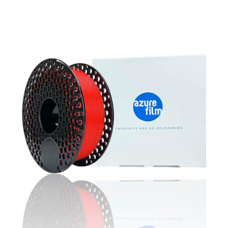 abs plus filament azurefilm 3 evolt evolt portugal espana filamento impressao 3d red