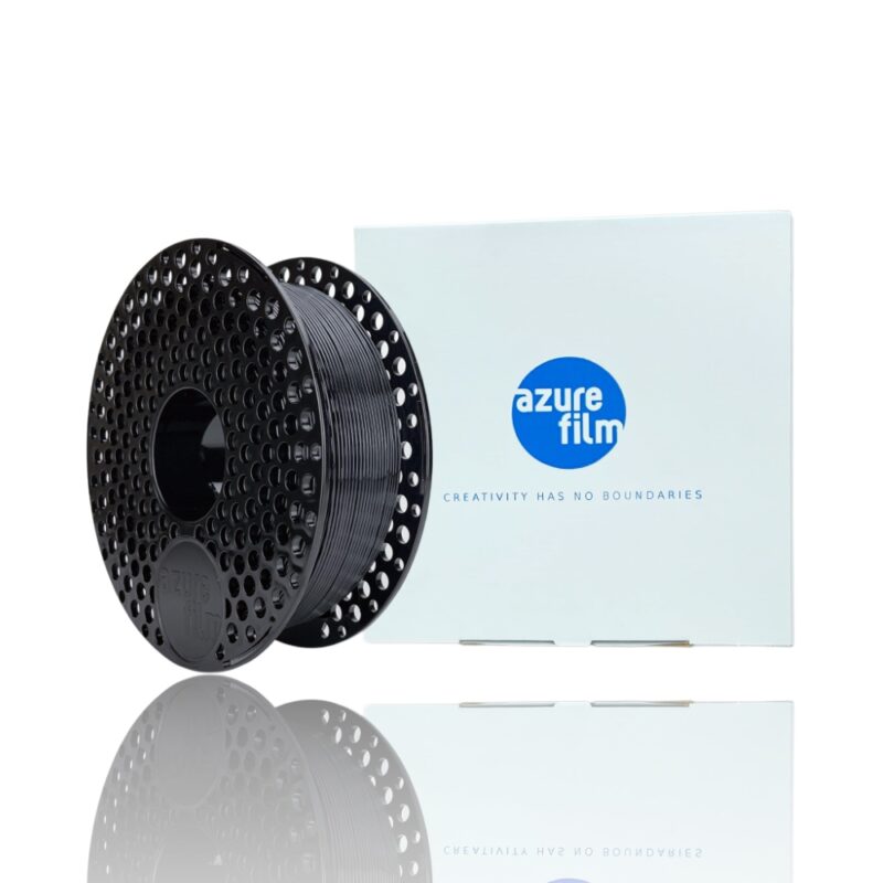 petg azurefilm 2 evolt portugal espana filamento impressao 3d preto black