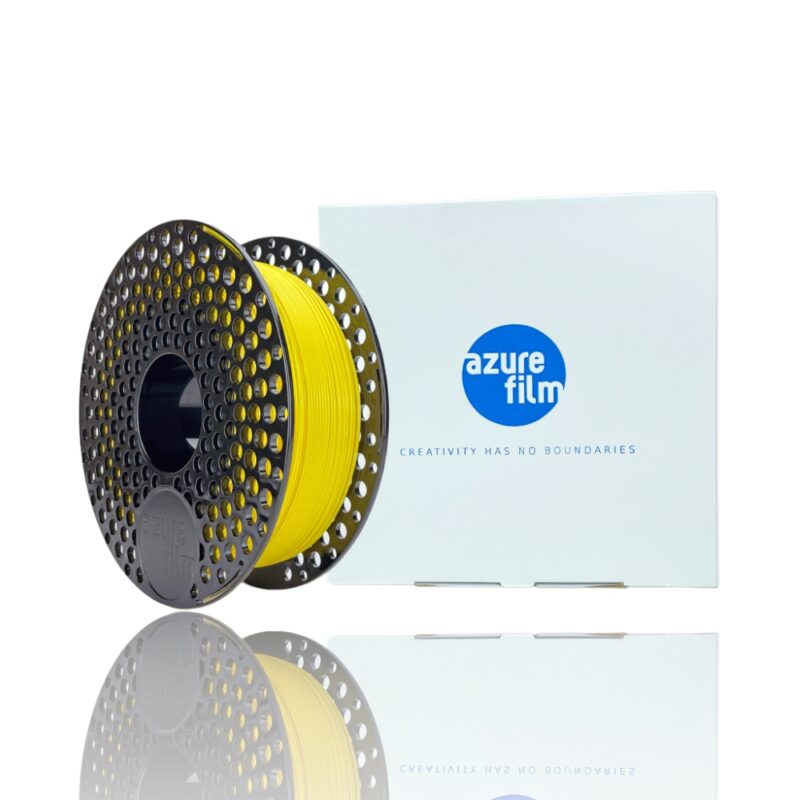 petg azurefilm 2 evolt portugal espana filamento impressao 3d yellow amarelo