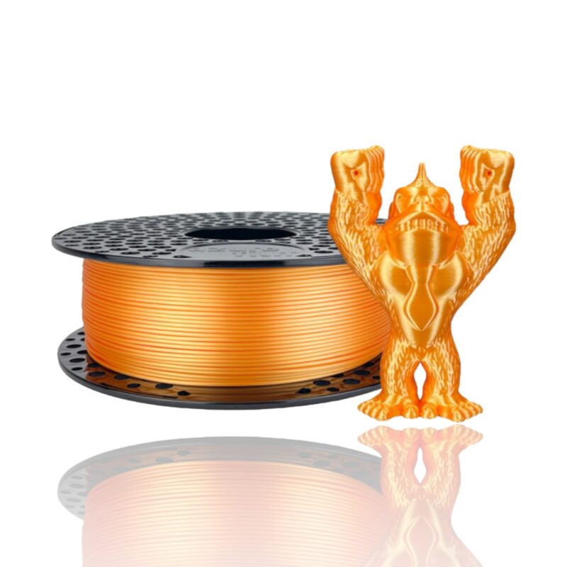 pla filament evolt portugal espana filamento impressao 3d silk flame orange