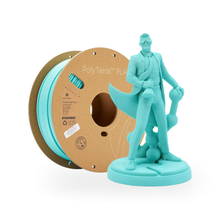 PLA Polyterra 1kg Artic Teal - Polymaker