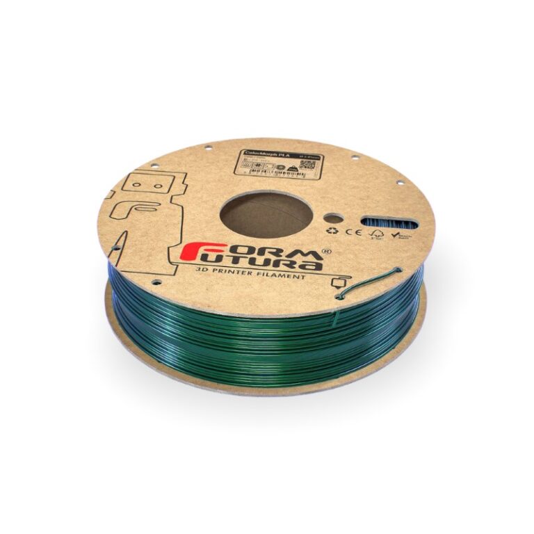 PLA Silk High Gloss ColorMorph 750g Blue & Green - FORMFUTURA