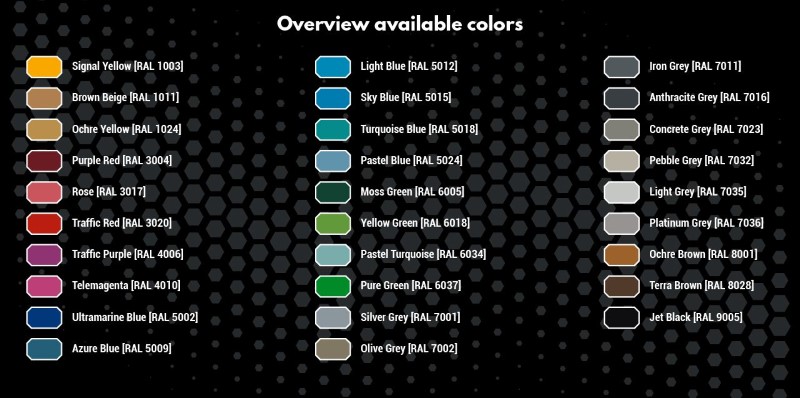25g Pigmento Resina Impressão 3D Spectrum Color Pigment Sky Blue RAL 5015 -  FORMFUTURA