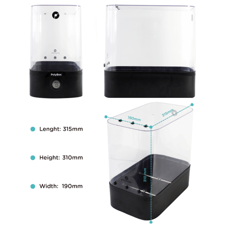 PolyBox Edition II Desidratador de Filamento Dry Spool Box (caixa de secagem de humidade) - PolyMaker - Image 3