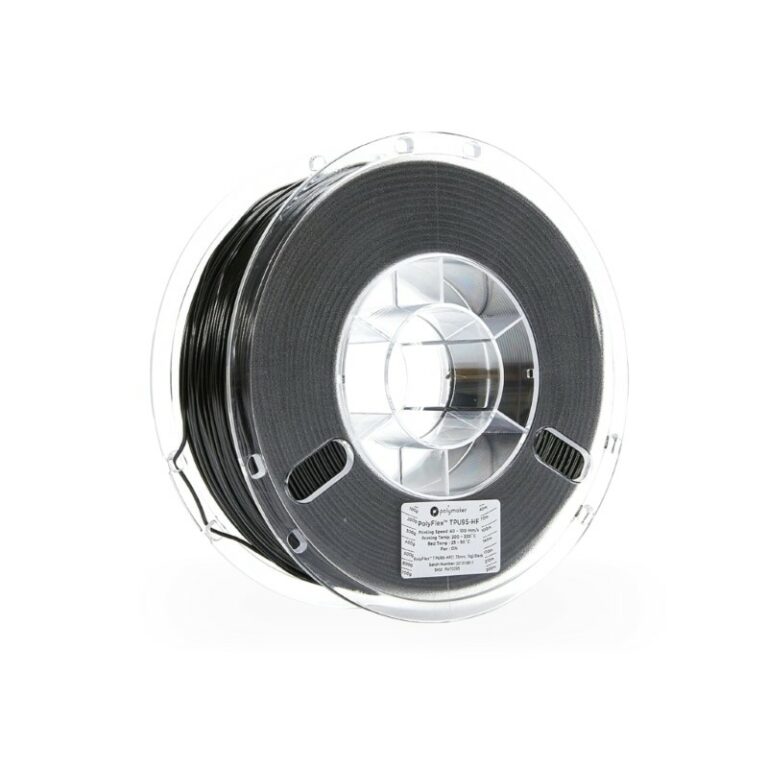 TPU 95A TPU95-HF PolyFlex Hight Speed 1kg Black - Polymaker