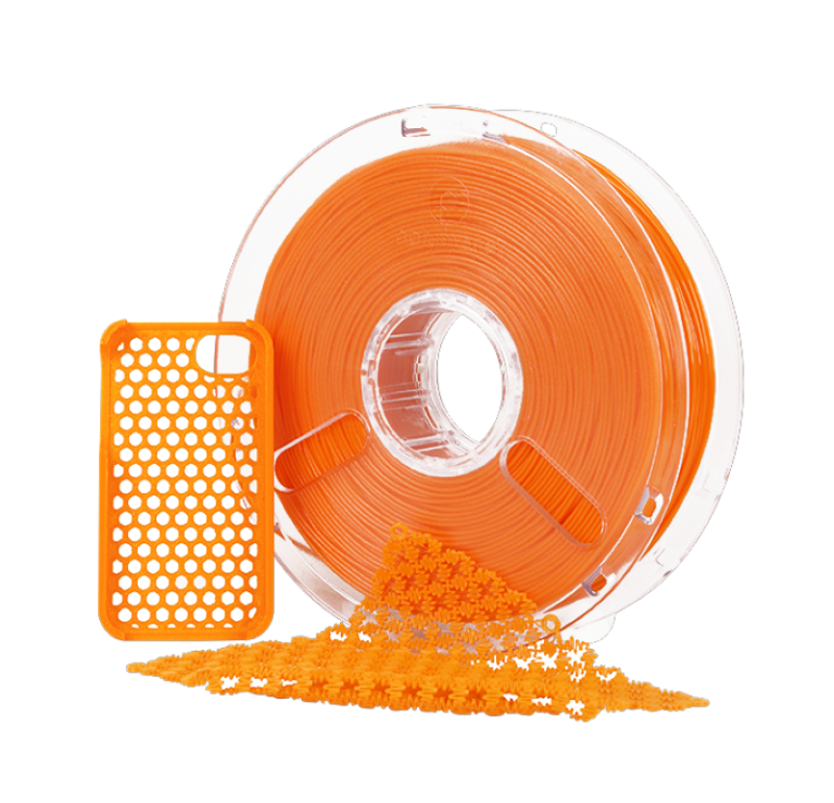 TPU 95A TPU95 PolyFlex 750g Orange - Polymaker - Image 3