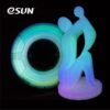 ePLA 1kg Glow in the Dark Luminous Rainbow - ESUN - Image 7