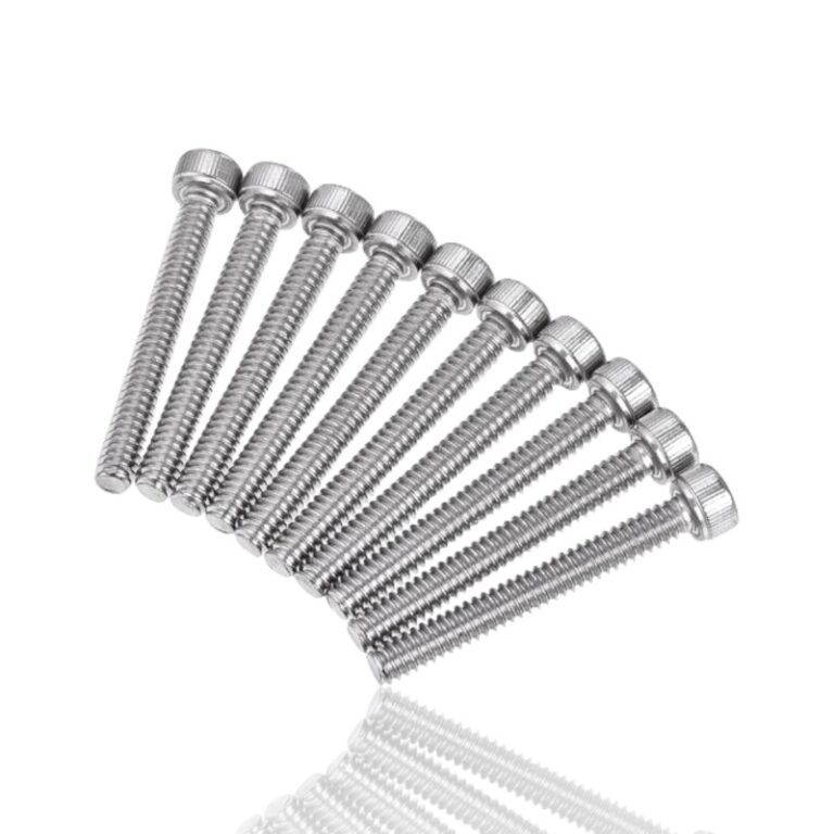 Parafuso M4 4*10mm Aço Inoxidável 304 Allen Hexagonal (Stainless steel hexagon socket bolts Cap screws) - AIMSOAR - Image 2