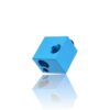 Heat Block Makerbot Clone Alumínio Azul 16X16X12 ( Heatblock bloco de aquecimento compatível e não com o original ) - AIMSOAR - Image 3