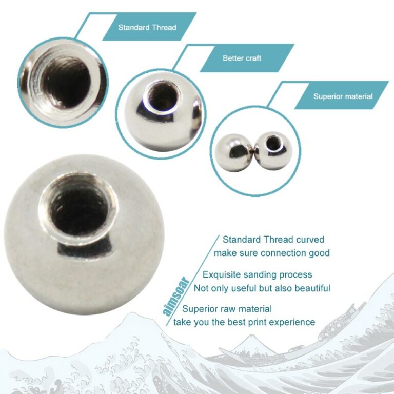 Esfera de perfuração em Aço K800 M4 (Delta Kossel drilling steel ball)  - AIMSOAR - Image 6