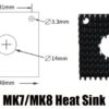 Heat Sink Makerbot Dissipador para Motor ( Extruder Heatsink ) - AIMSOAR - Image 9