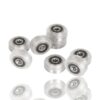 Rolamento 625RS 5mm Transparente Revestidos para T/V-Slot D-Type POM (roda Pulley wheel compatível com Creality, ANET e outras marcas) - AIMSOAR