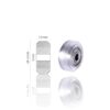 Rolamento 625zz 5mm Transparente Revestidos para T/V-Slot D-Type POM (roda Pulley wheel compatível com Creality, ANET e outras marcas) - AIMSOAR
