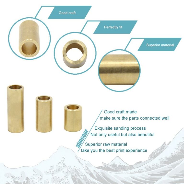 Rolamento Manga autolubrificante Latão 8*11*22 (Self-lubricating Brass Bearing Bushing Sleeve Ultimaker ) - AIMSOAR - Image 6