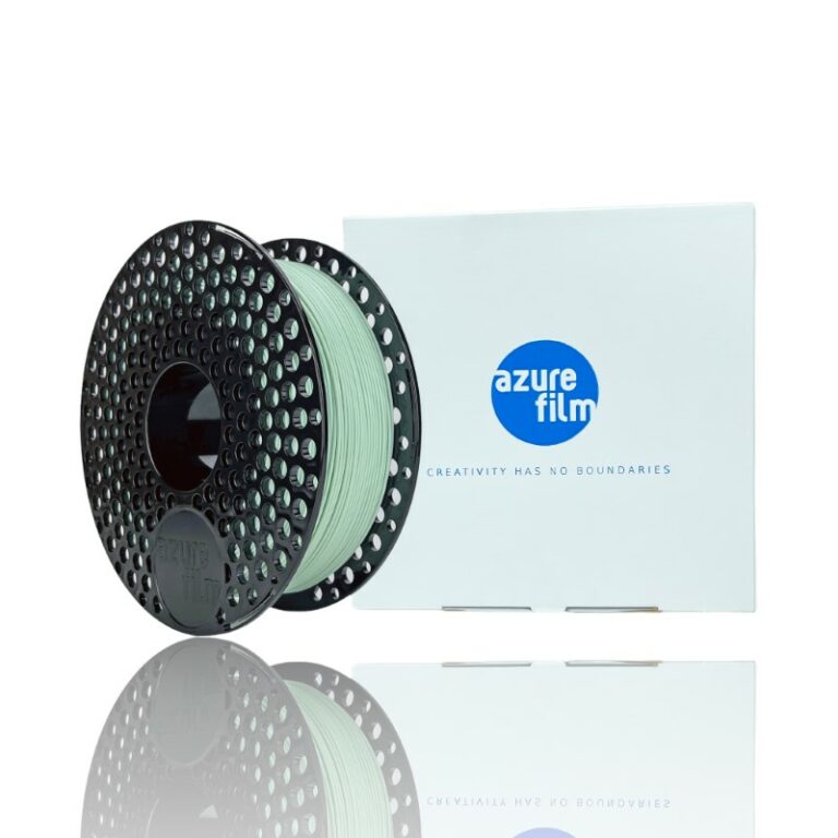 PLA 50g (Amostra)  Mint Green Pastel - Azurefilm - Image 3