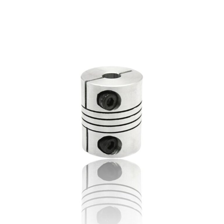 União Elástica Acoplador Flexível  4mm 5mm Alumínio D20L25 ( Flexible coupling 4mmX5mmx25mm ) - AIMSOAR
