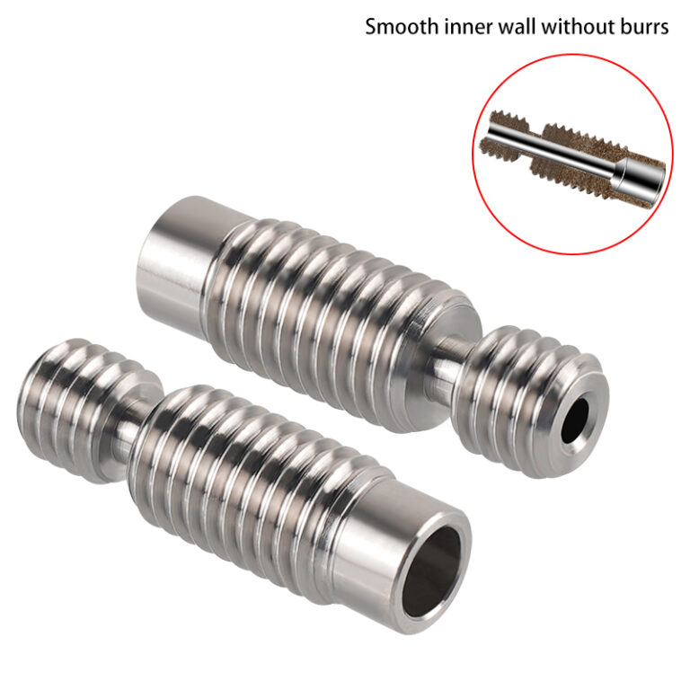 Heat Break V6 TITÂNIO TC4 Clone ALL METAL ( Heatbreak titanium alloy V6 remote throat compatível com E3D V6 ) - AIMSOAR - Image 5
