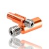 Heat Break Bi-Metal TITÂNIO Cobre E3D V6 Clone sem Rosca ( Heatbreak titanium alloy red copper Copper smoothy) - AIMSOAR