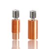 Heat Break Bi-Metal TITÂNIO Cobre E3D V6 Clone sem Rosca ( Heatbreak titanium alloy red copper Copper smoothy) - AIMSOAR