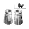 Drivegear kits (set) 1.75 / 5.0 para Extrusor Dual drive Extruder Clone - Aimsoar