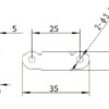 Clip Mola Vidro hotbed Cama Quente Plataforma Heatbed (Ultimaker 2 UM2 Hot Bed Glass Plate Holder Stainless Steel) - AIMSOAR - Image 2