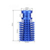Heat Sink V6 Clone upgraded version Alumínio Prateado, modelo com rosca M10 ( Heatsink bloco de aquecimento compatível com E3D ) - AIMSOAR - Image 2
