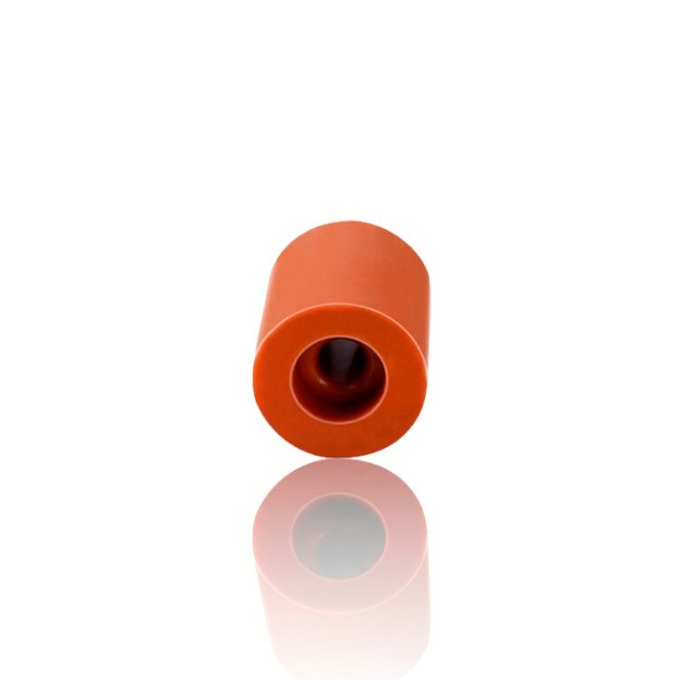Espaçador Silicone Laranja 18mm de compressão para nivelamento da hotbed (leveling shock absorber Spring) - AIMSOAR