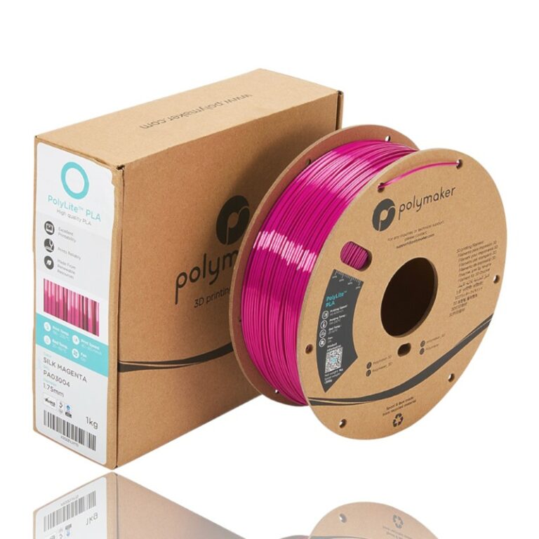 PLA PolyLite™ Silk 1kg Magenta - Polymaker – LINHA ANTIGA (Consultar Descrição) - Image 5