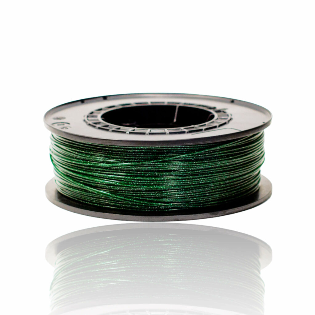 PETG 1kg Shiny Green Glitter - Filalab - Image 2