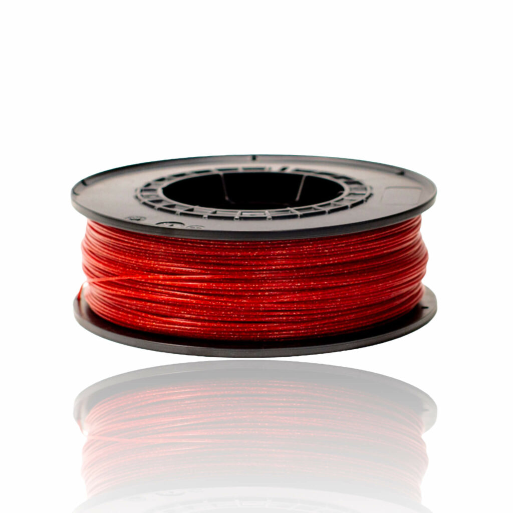 PETG 1kg Shiny Red Glitter - Filalab - Image 2