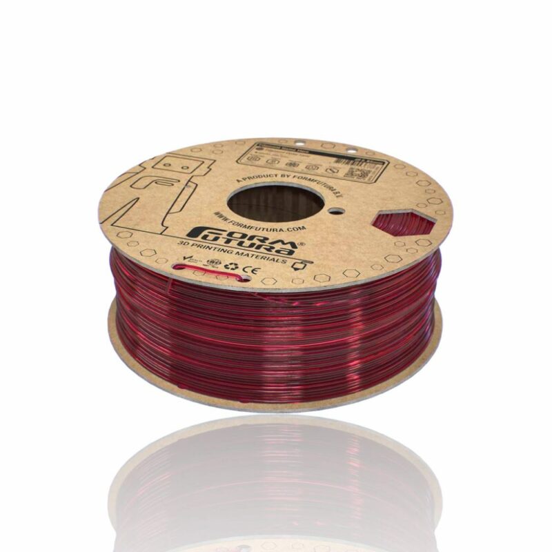 EasyFil ePETG 1kg 1000g transparent red-Portugal-Evolt