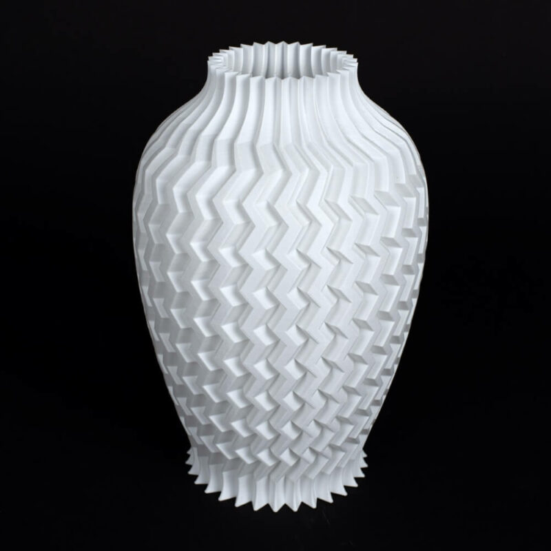 pla prusament prusa josef evolt portugal españa europe 3D print impressão branco pristine white exemplo pot