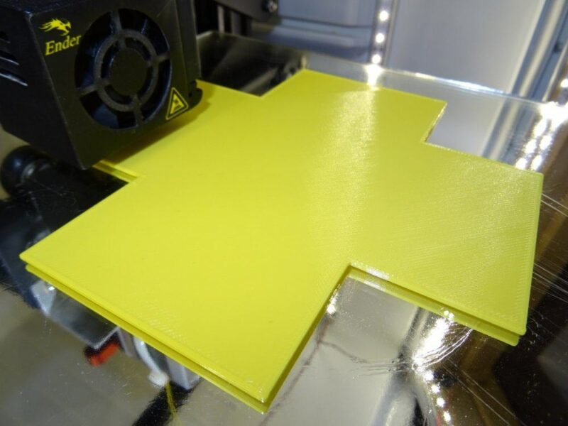 AURAPOL PETG Filament Sulfur Yellow 2 Portugal Espana Evolt Impressao 3D