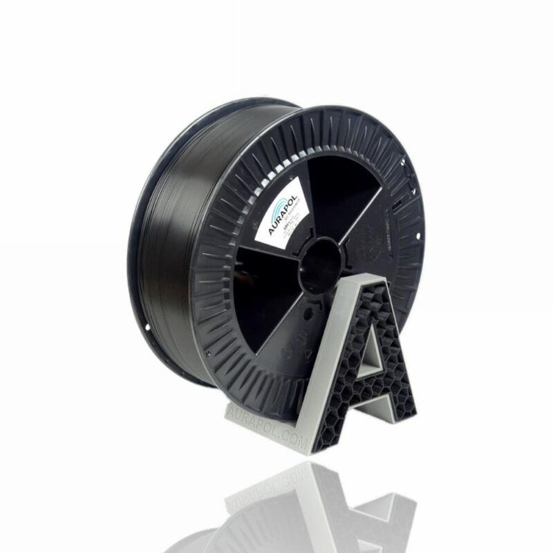 AURAPOL PLA 3D Filament Black Portugal Espana Evolt Impressao 3D