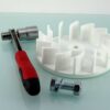 AURAPOL PLA 3D Filament White 2 Portugal Espana Evolt Impressao 3D